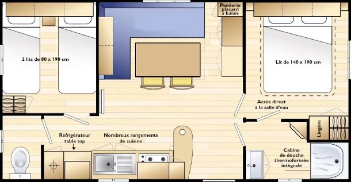 Holiday home Mobilhome - Eeiccd Murol France