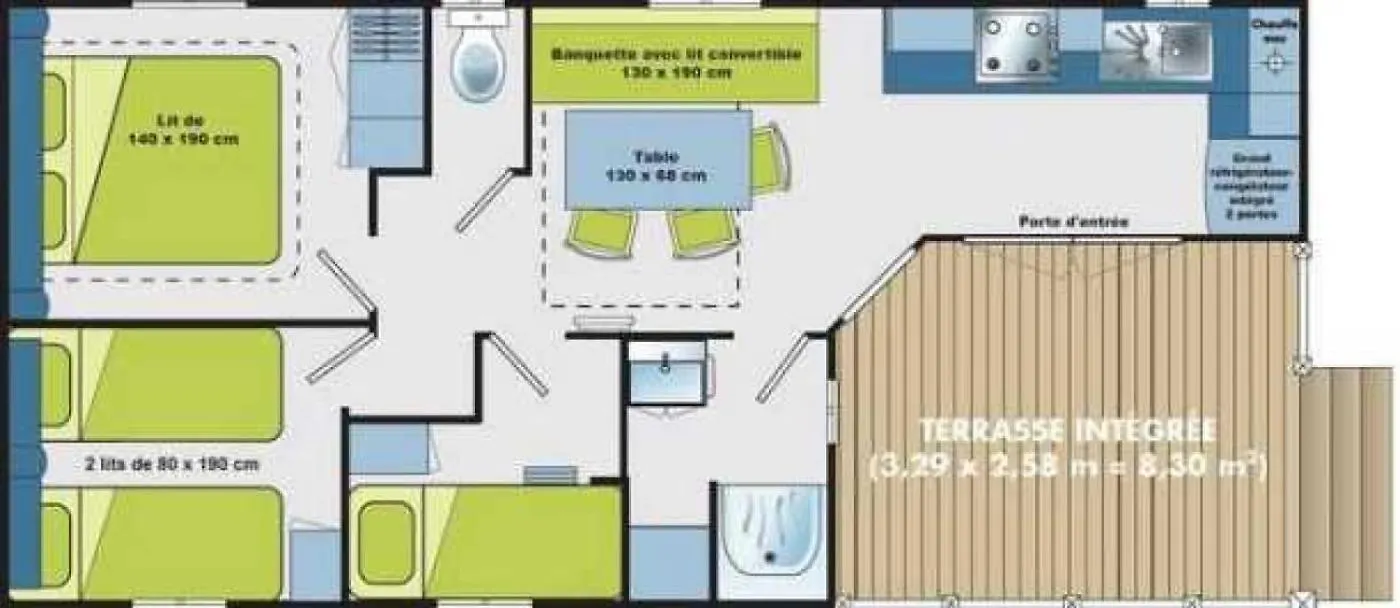 Mobilhome - Eeiccd Murol Holiday home